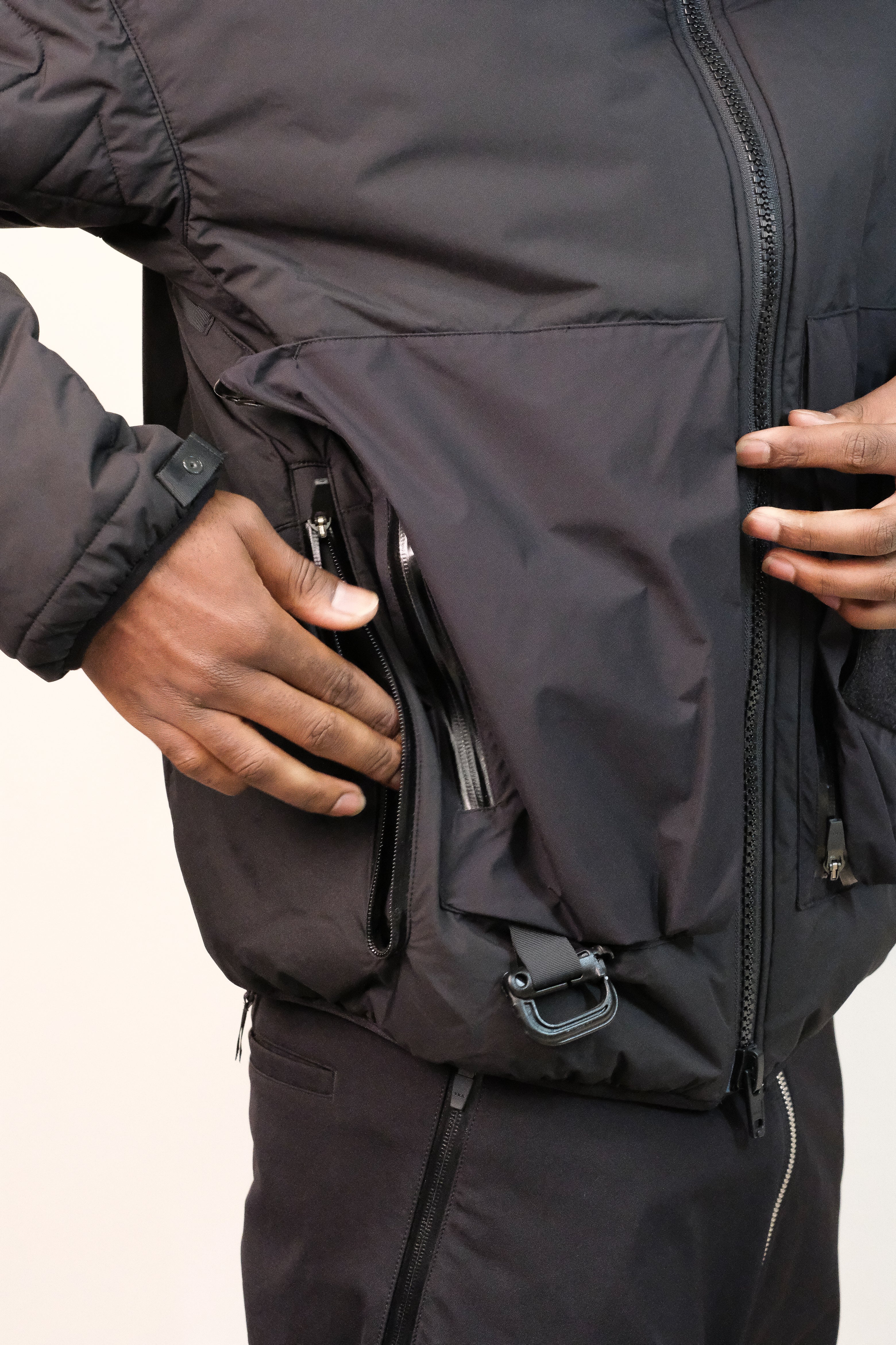 Windstopper Primaloft Modular Jacket Black