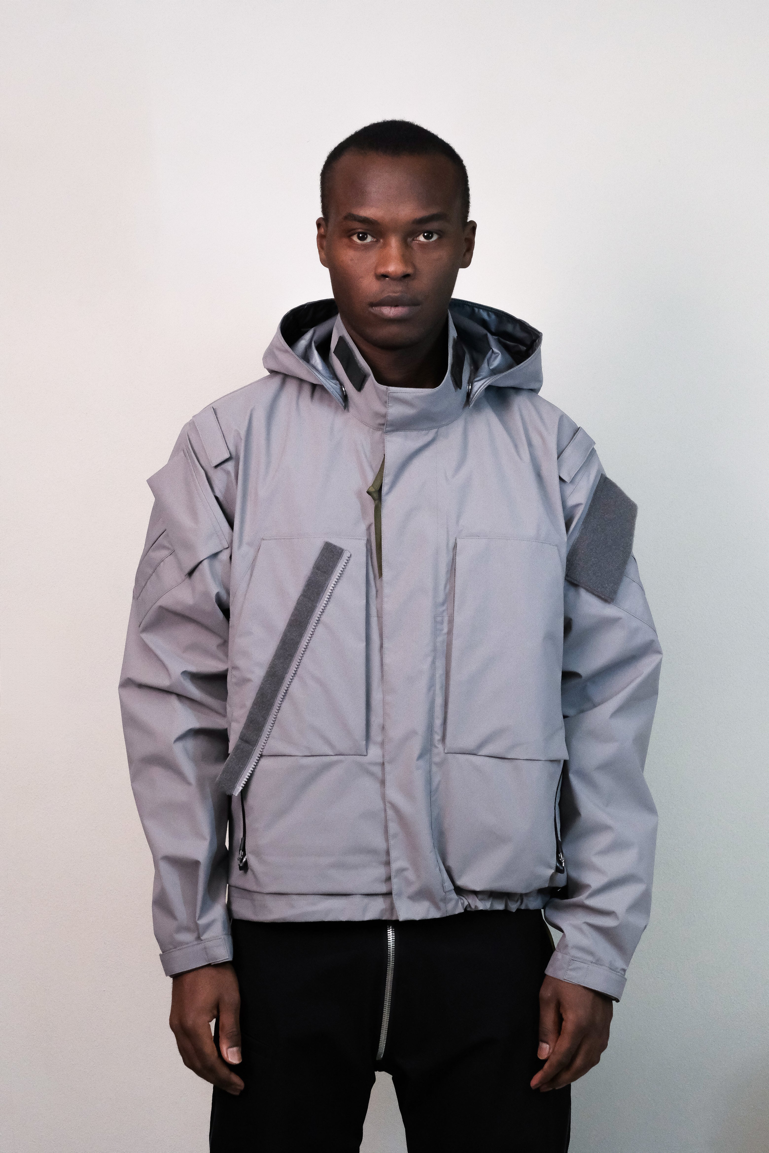 3L Gore-tex Interops Jacket Grey – MYOWA